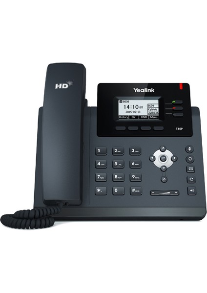 T40P IP Telefon PoE Destekli