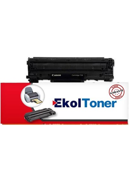 Canon 728 Muadil Siyah Laser Toner