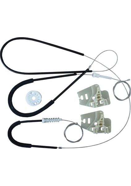 BMW 3 Serisi E46 1998-2001 4/5 Kapı Makyajsız Kasa 51337020660 İçin Ön Sağ Kapı Cam Kriko Tamir Seti