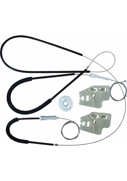 BMW 3 Serisi E46 1998-2001 4/5 Kapı Makyajsız Kasa 51337020660 İçin Ön Sağ Kapı Cam Kriko Tamir Seti fiyatları