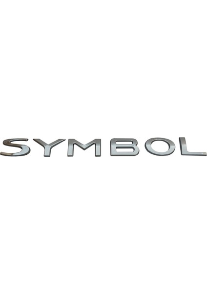 Renault Clio Symbol İçin Arka Symbol Monogram Amblem Yazısı 8200867304