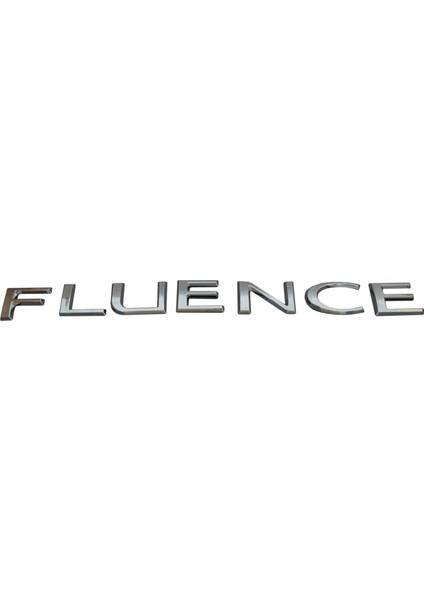 Renault Fluence İçin Arka Fluence Monogram Amblem Yazısı