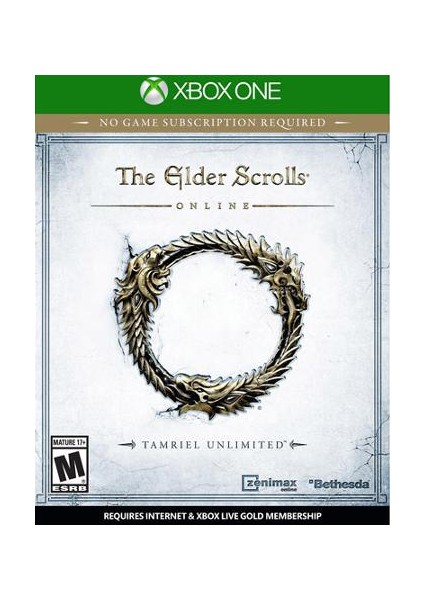 Xbox One Elder Scrolls Online Tamriel Unlimited