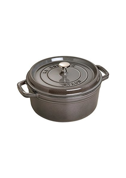Cocotte Döküm Tencere Gri 24 cm