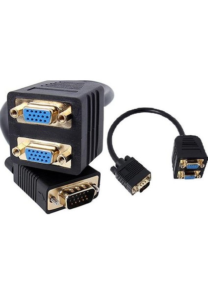 4707 Vga Y Kablosu Çoklayıcı Switch Splitter