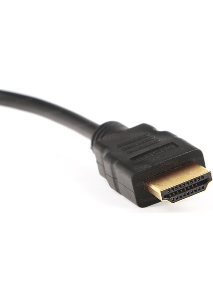 HDMI to VGA ve SES Aktif Dijital - Analog Dönüştürücüsü (DK-HD-AHDMIXVGA3)
