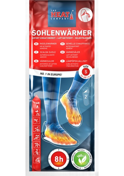 Adhesive -Yapışkanlı Isıtıcı Tabanlık-S-8h