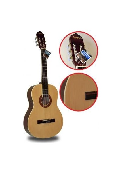 Gitar Klasik Rodriguez Gül RC644MN