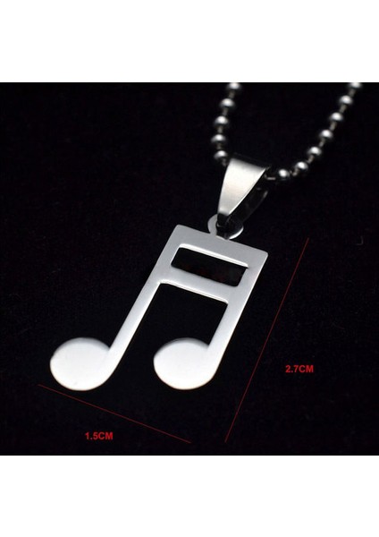 Hediyelik Notalı Kolye Ucu Zincir Hediyeli NKUZ modelleri