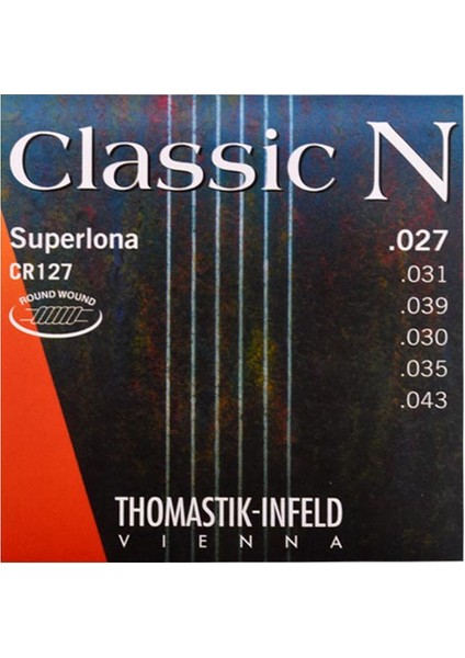 Gitar Aksesuar Klasik N Bright Tel Thomastik Infeld CR127