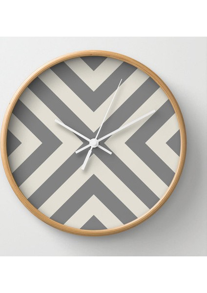 Ahşap Yuvarlak Duvar Saati