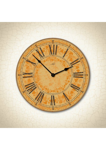 Ahşap Yuvarlak Duvar Saati