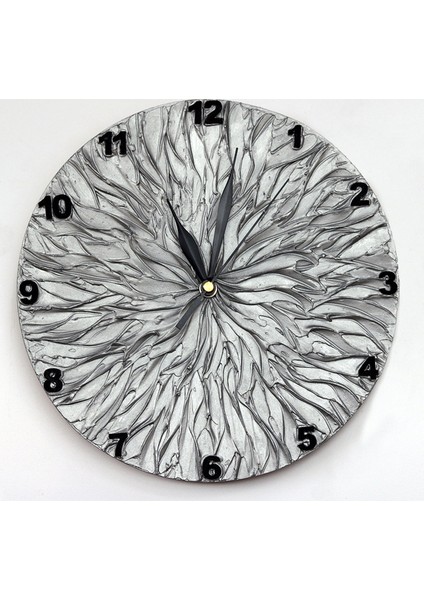 Ahşap Yuvarlak Duvar Saati