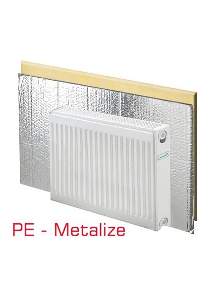 Pe Metalize Plaka Yansıtıcı Plaka 8 Mm Kalınlık 50 Cm X 1 Mt 091241