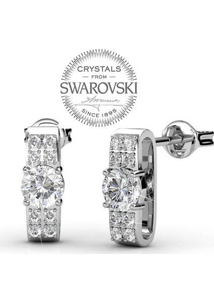 Swarovski® Taşlı Küpe E0294