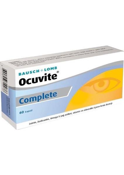 Ocuvite Complete 60 Kapsül