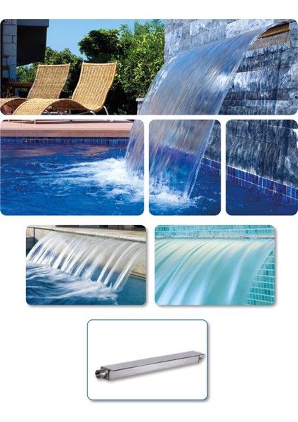 Sheer Descent 316 K Gizli Su Perdesi 50 cm