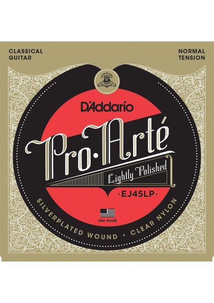 EJ45LP Pro-Arte Polished Normal Tension Klasik Gitar Teli