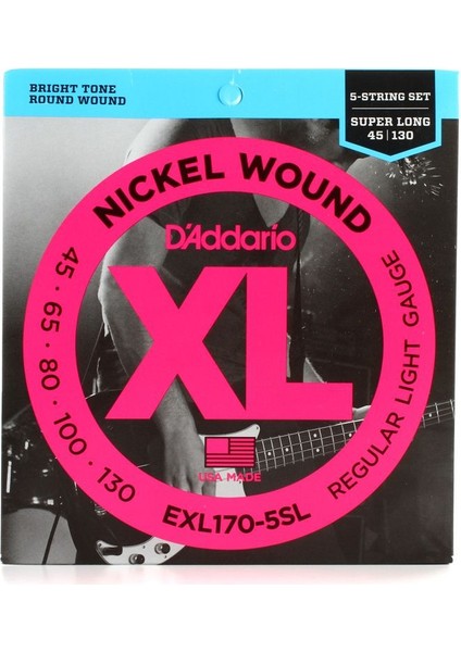 Daddario Exl170-5Sl