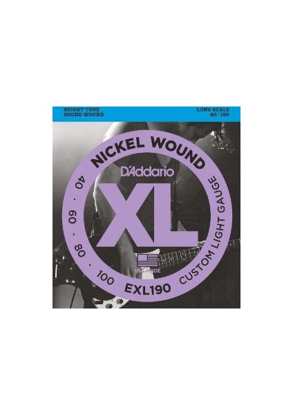 Daddario Exl190