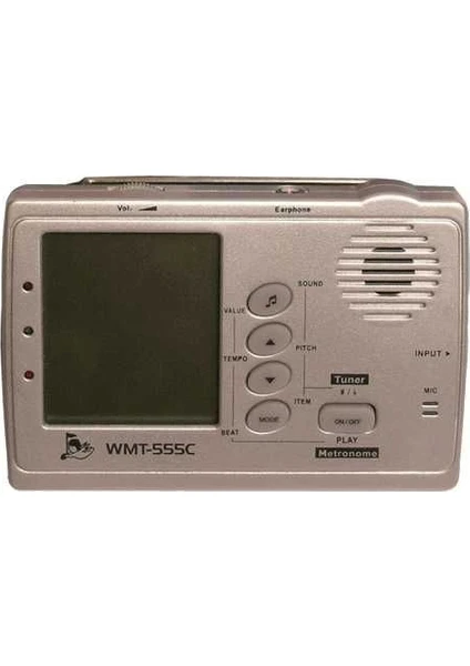 WMT555C Digital Metronom-Akort Aleti (Metro-Tuner)