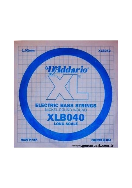 Daddario Xlb040