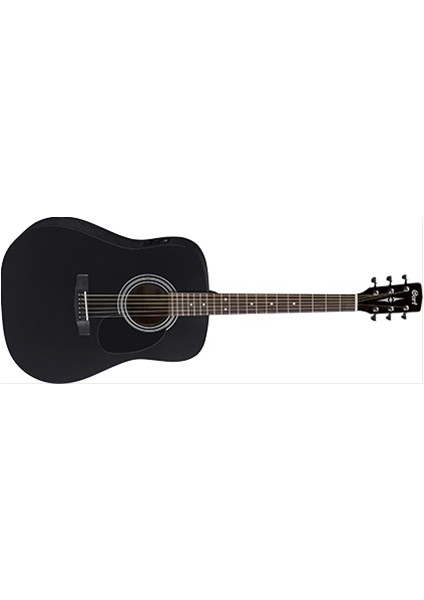 Ad810E-BKS Mat Siyah Elektro Akustik Gitar (Kılıf Hediyeli)