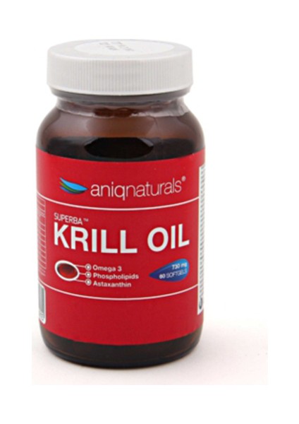 Superba Krill Oil Yağı Cam Şişe 730 Mg 60 Softgel