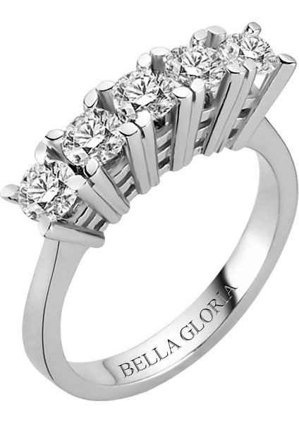 Bella Gloria 1,01ct Pırlanta Beştaş Alyans (AL15008)