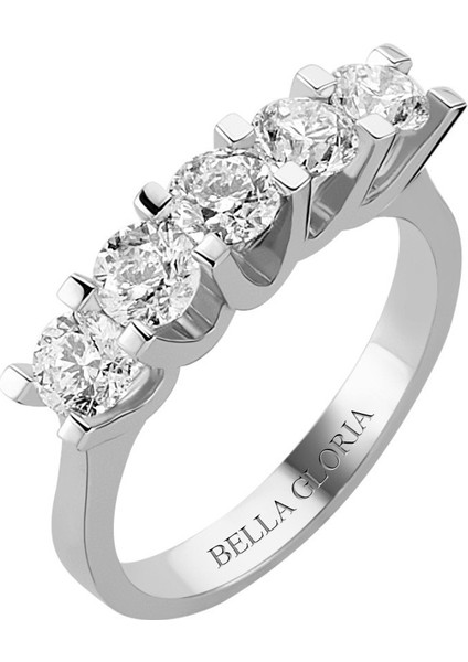 Bella Gloria 1,51ct Pırlanta Beştaş Alyans (AL15012)