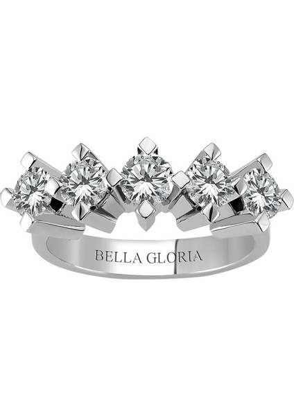 Bella Gloria 1,51ct Pırlanta Beştaş Alyans (AL15016)