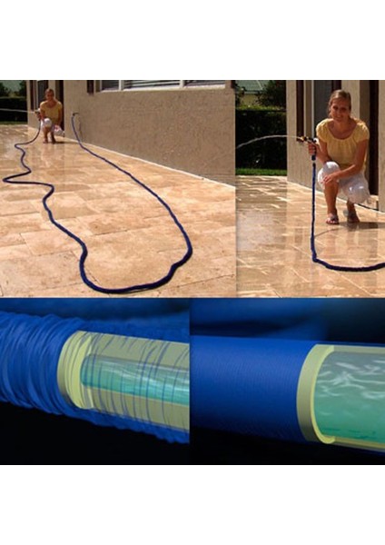 Uzayan Tabancalı Hortum Expandable Hose 15 Metre