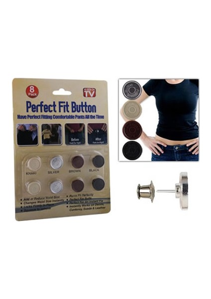 Perfect Fit Button Beden Büyülten Küçülten Düğme Seti fiyatları