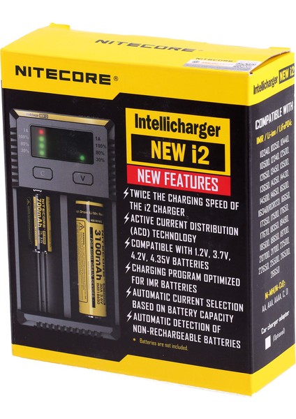 İ2 İntelli Charger Li-İon Şarj Cihazı