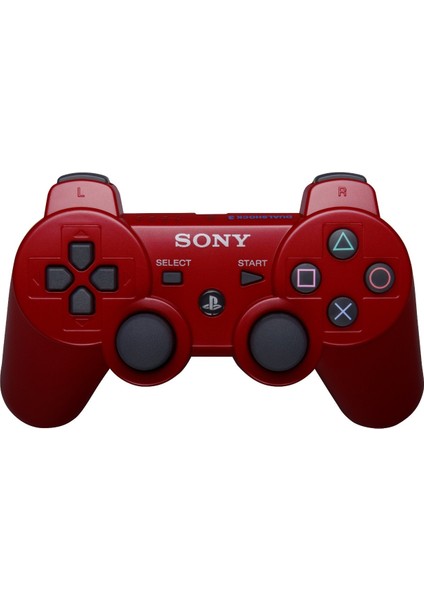 Kırmızı PS3 Oyun Kolu - Wireless Controller modelleri