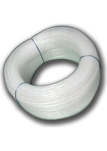 Kablo Düzenleyici Toplayıcı Spiral Rulo No: 5 - 17 Mm Rulo Kalın Beyaz 50 Mt