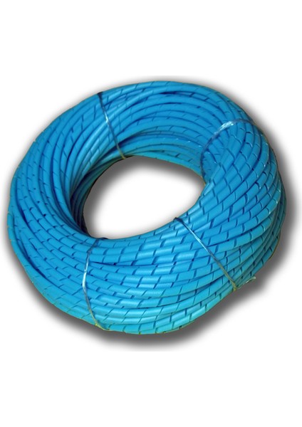 Kablo Düzenleyici Toplayıcı Spiral Rulo No: 5 - 17 Mm Rulo Mavi 50 Mt
