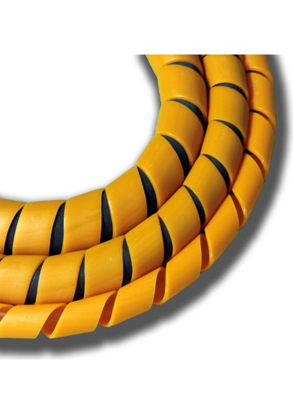 Kablo Düzenleyici Toplayıcı Spiral No: 6 - 20 Mm Rulo Turuncu 50 Mt