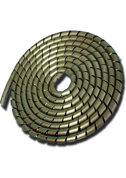 Kablo Sarıcı Koruyucu Spiral No: 8 - 32 Mm Rulo Siyah 25 Mt