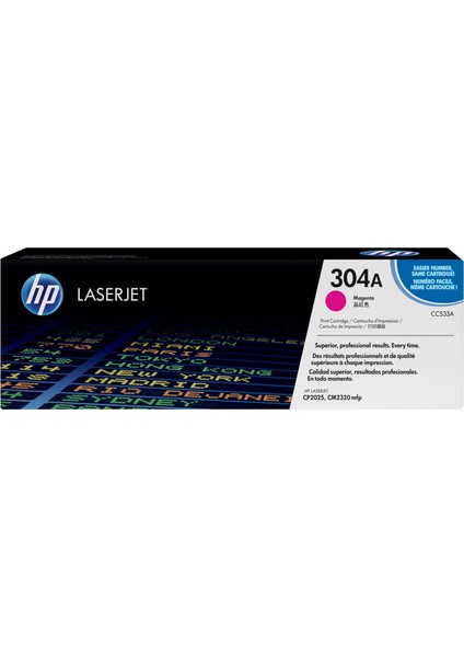 Cc533A Kırmızı Orjinal Toner