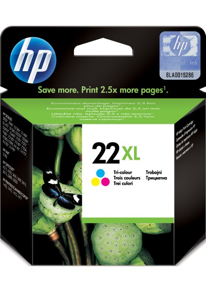 22Xl Orjinal Renkli Kartuş