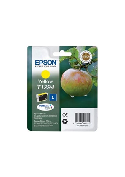 T1294 Orjinal Sarı Kartuş