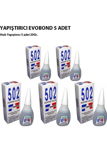 Tvet Hızlı Yapıştırıcı Evobond 502 5 Li