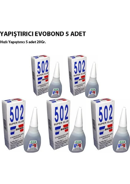 Tvet Hızlı Yapıştırıcı Evobond 502 5 Li