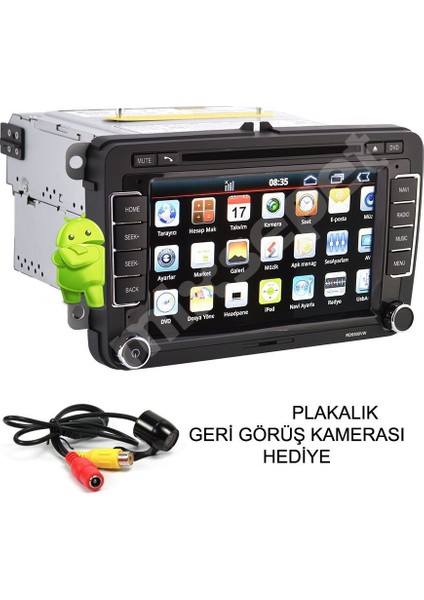 Tvet Transporter 2011 Android Navigasyon Dvd Teyp Double Multimedya