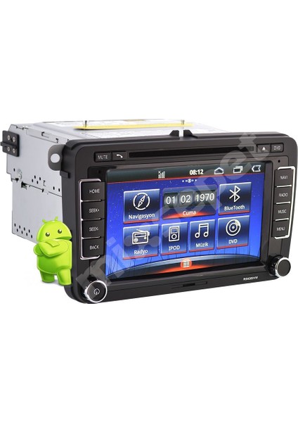 Tvet Leon 2011 Android Navigasyon Dvd Teyp Double Multimedya