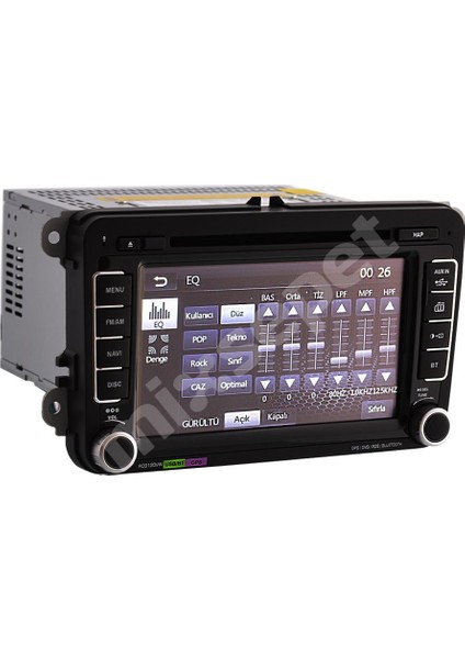 Tvet Volkswagen Scirocco Dvd Navigasyonlu Teyp Multimedya