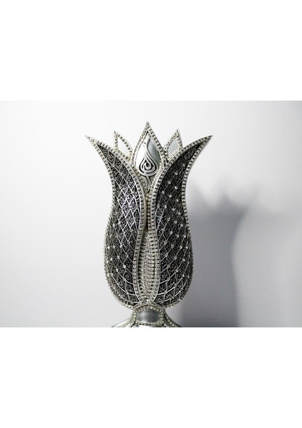 Esma-İ Hüsna Lale Biblo Gümüş Renk fiyatları