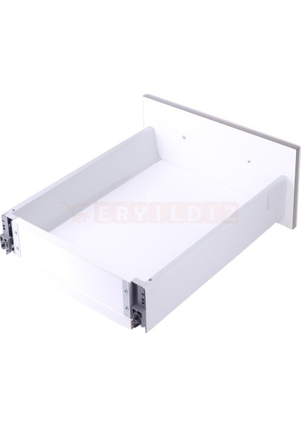 Antaro 50 Cm Gri Bordürsüz Çekmece Ray