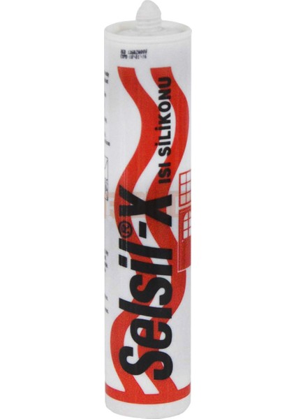 Selsil Kırmızı Silikon